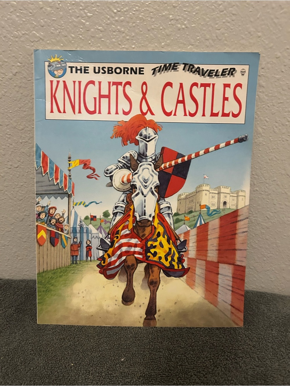 Usborne Time Traveler: Knights & Castles Book paperback